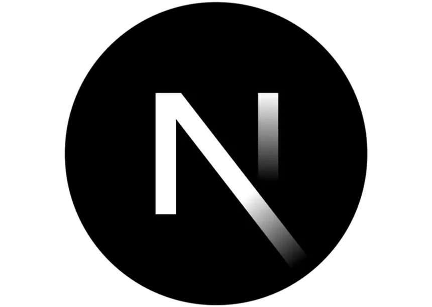 Logo of Next.js website development